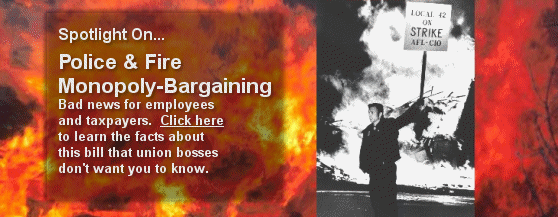 Police & Fire Monopoly Bargaining Bill